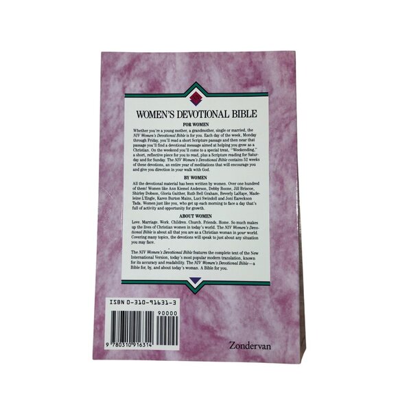 NIV Womens Devotional Bible New International Version Daily Devotions Zondervan - Picture 2 of 8